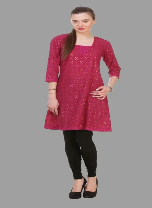 New Printed A-Line Kurti