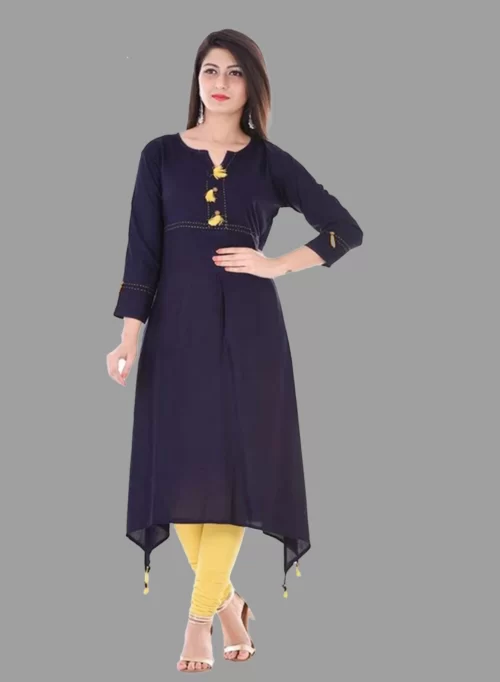 Latest Thread Work Kurti
