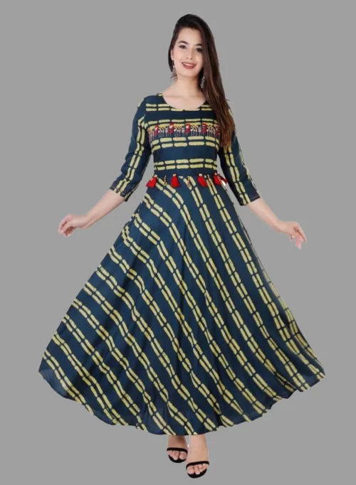 Long Stylish Printed Kurti