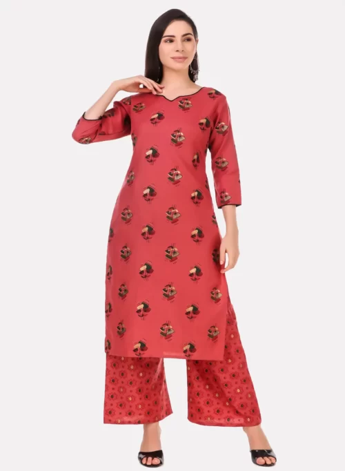 Cotton Kurti with Palazzo