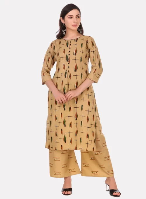 Cotton Kurti with Palazzo