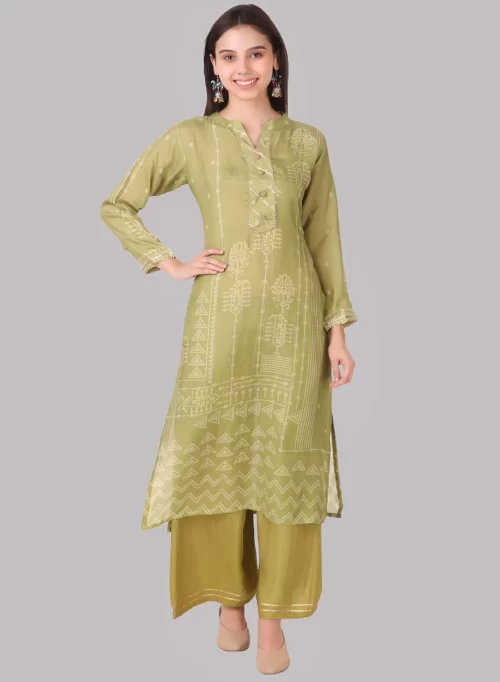 Designer Kurti with Bottom