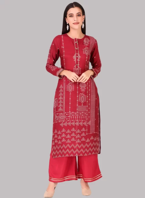 Latest Designer Kurti with Bottom
