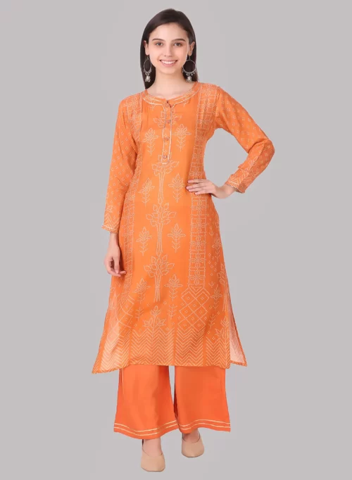 Designer Kurti with Bottom