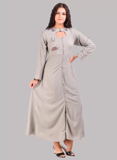 Long Designer Gown Style Kurti