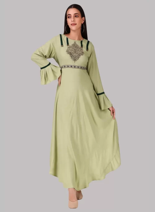 Long Designer Gown Style Kurti