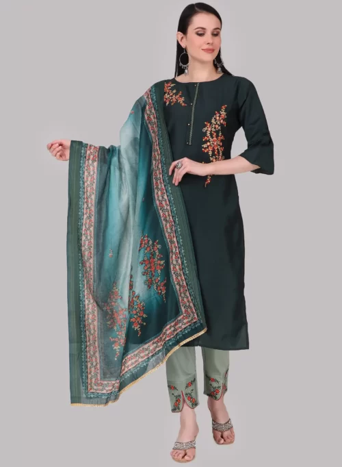 Firefly Designer Kurti with Pant & Dupatta